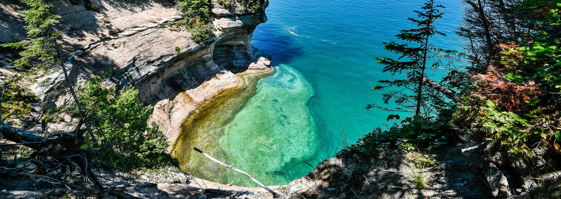 Noah Jigsaw Puzzle The commanding view of Lake Superior from Michigan's Upper Peninsula panorama 1000 pieces
