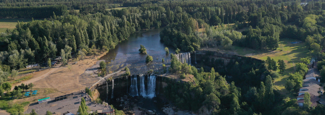 Noah Jigsaw Puzzle Panorama of the Laja Waterfall (Salto del Laja) in Biobio, Chile panorama 1000 pieces