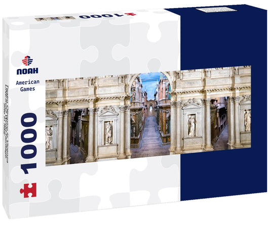 Noah Jigsaw Puzzle Teatro Olimpico in Vicenza, UNESCO World Heritage Site in Italy panorama 1000 pieces