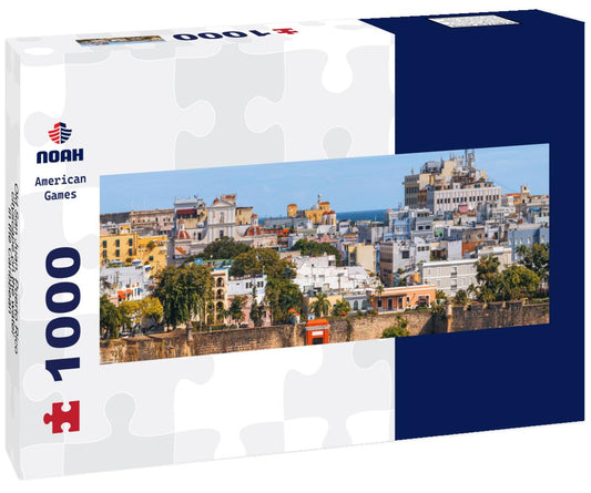 Noah Jigsaw Puzzle Old San Juan, Puerto Rico cityscape on the water in the Caribbean panorama 1000 pieces