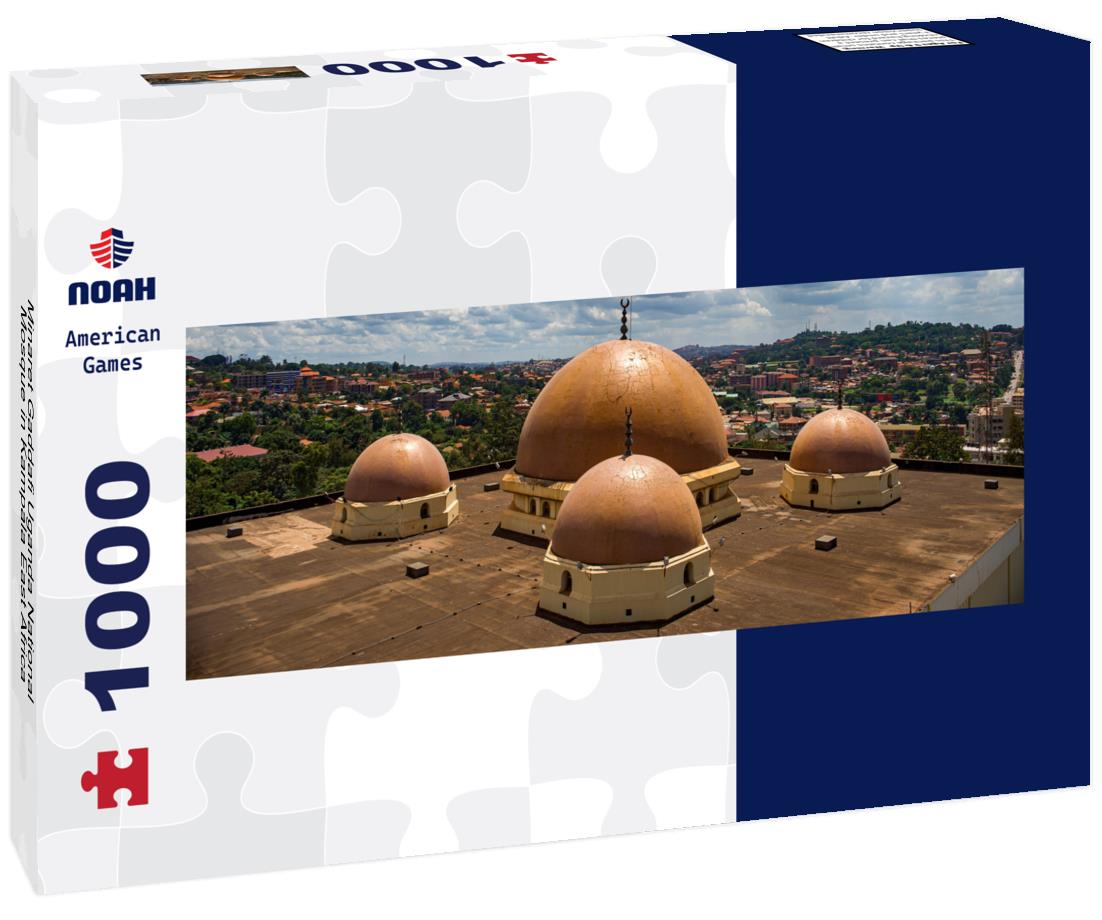 Noah Jigsaw Puzzle Minaret Gaddafi Uganda National Mosque in Kampala East Africa panorama 1000 pieces
