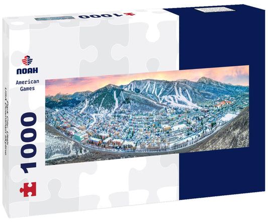 Noah Jigsaw Puzzle Park City, Utah, USA Downtown skyline panorama 1000 pieces