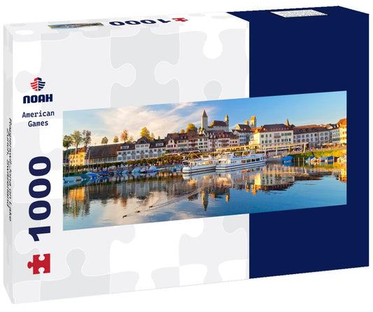 Noah Jigsaw Puzzle Rapperswil-Jona on Lake Zurich, Switzerland panorama 1000 pieces