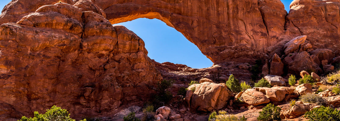 Noah Jigsaw Puzzle The South Window Arch, one of the many large Sandstone Arches in Arches National Park Utah, United States panorama 1000 pieces