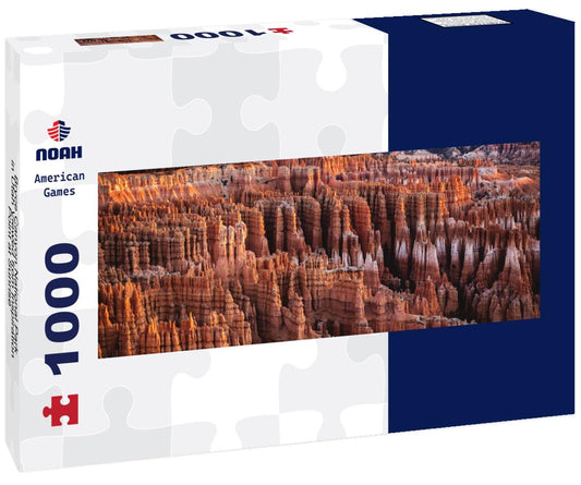 Noah Jigsaw Puzzle Bryce Canyon National Park in Utah Viewed from Inspiration Point at Sunrise panorama 1000 pieces