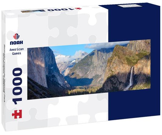 Noah Jigsaw Puzzle Beautiful Yosemite National Park landscapes, California panorama 1000 pieces