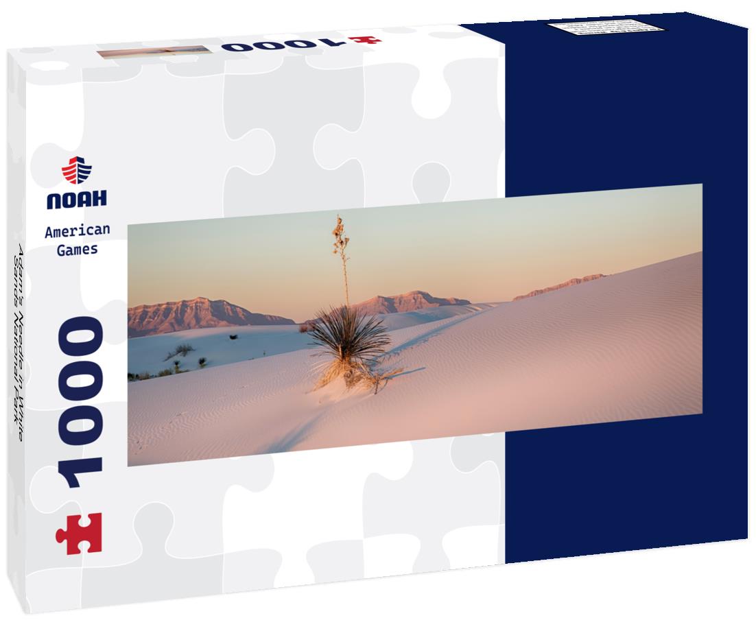 Noah Jigsaw Puzzle Adam's Needle in White Sands National Park panorama 1000 pieces