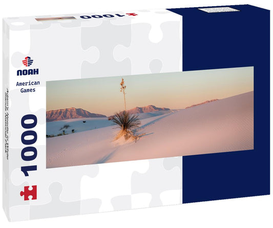 Noah Jigsaw Puzzle Adam's Needle in White Sands National Park panorama 1000 pieces