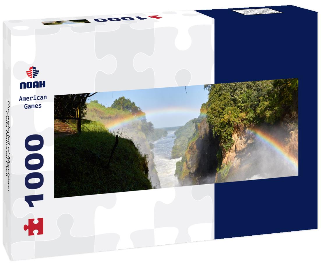 Noah Jigsaw Puzzle The waterfall of Murchison Falls National Park panorama 1000 pieces
