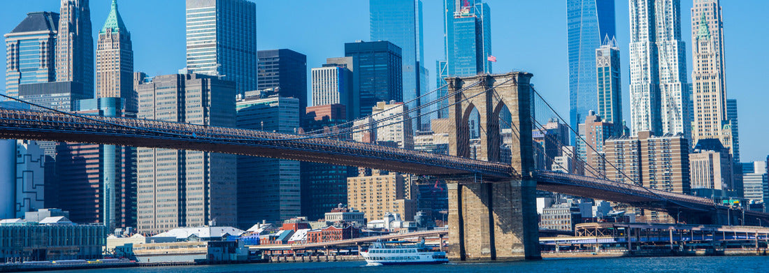 Noah Jigsaw Puzzle Brooklyn Bridge in NYC (Brooklyn Side) panorama 1000 pieces