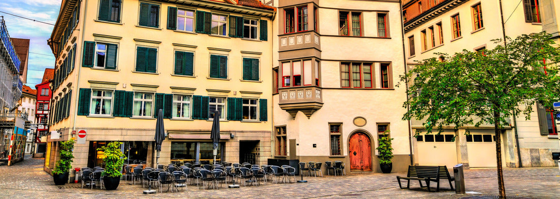 Noah Jigsaw Puzzle Traditional architecture of St. Gallen in Switzerland panorama 1000 pieces