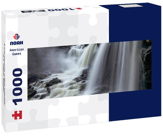Noah Jigsaw Puzzle A long exposure of Rista waterfalls in Jämtland, Sweden panorama 1000 pieces