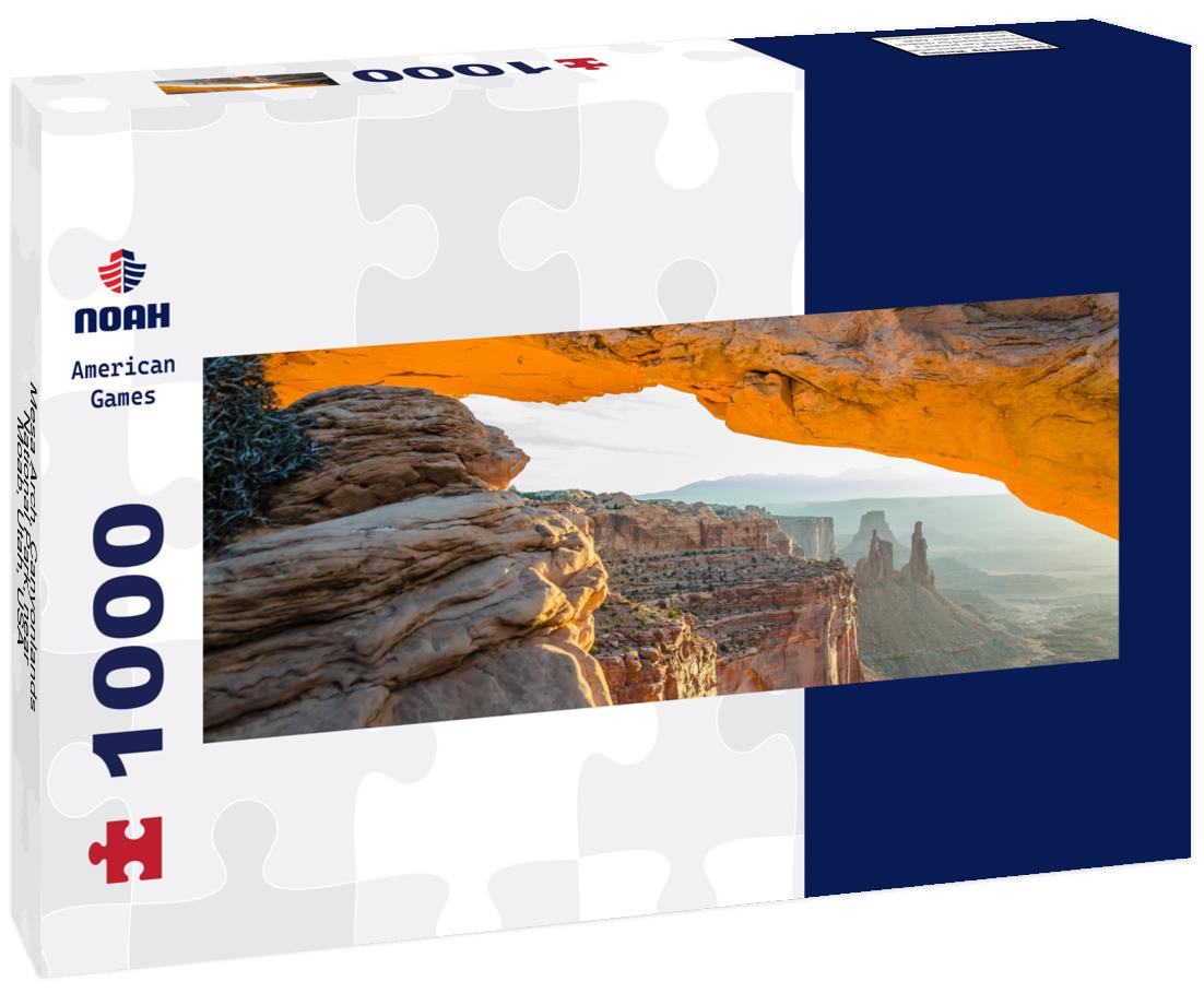Noah Jigsaw Puzzle Mesa Arch, Canyonlands National Park, near Moab, Utah, USA panorama 1000 pieces