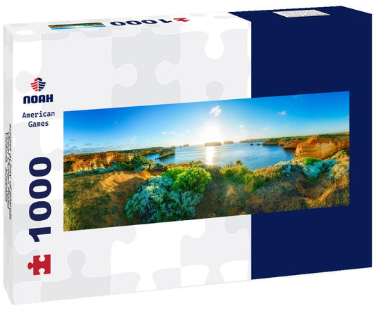 Noah Jigsaw Puzzle sunset at bay of islands, Great Ocean Road, Victoria, australia panorama 1000 pieces