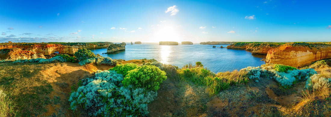 Noah Jigsaw Puzzle sunset at bay of islands, Great Ocean Road, Victoria, australia panorama 1000 pieces