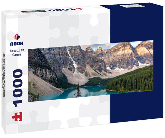 Noah Jigsaw Puzzle Moraine Lake at sunrise, Banff. Canadian Rockies, Alberta, Canada panorama 1000 pieces
