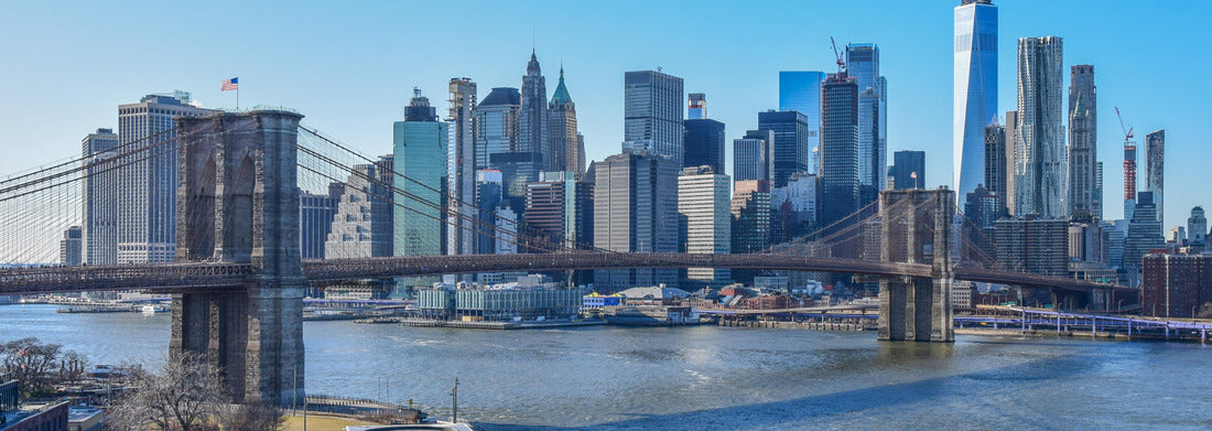 Noah Jigsaw Puzzle Brooklyn Bridge and Manhattan skyline New York panorama 1000 pieces