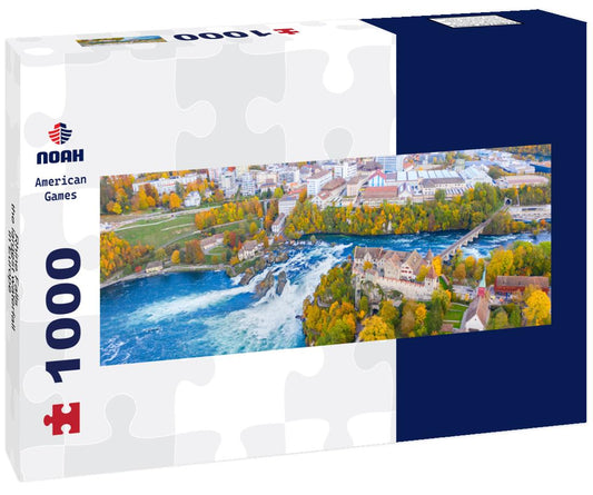 Noah Jigsaw Puzzle Rhine Falls - the largest waterfall in Europe panorama 1000 pieces