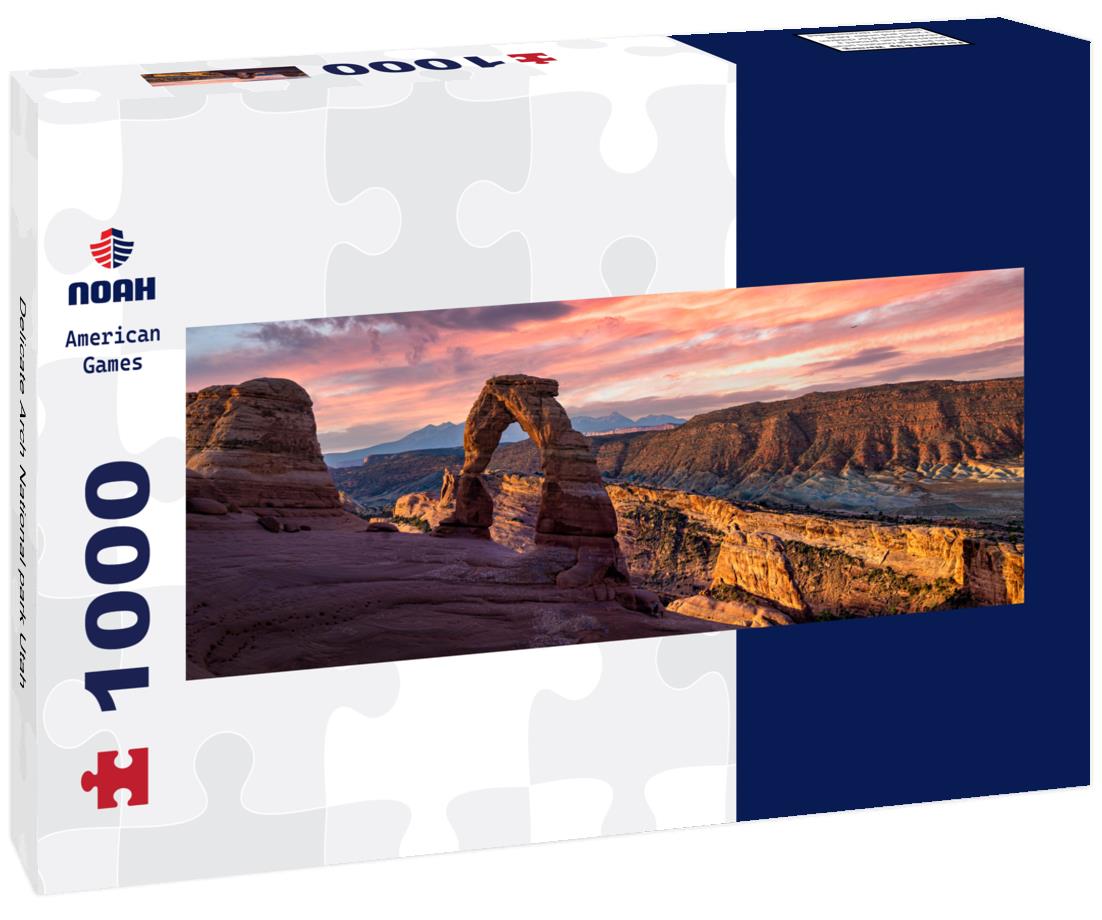 Noah Jigsaw Puzzle Delicate Arch National park Utah panorama 1000 pieces