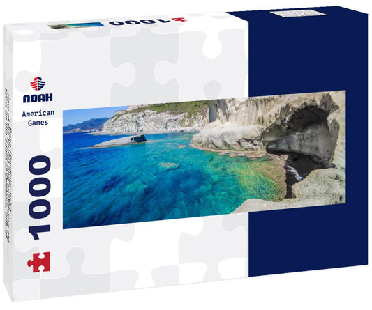 Noah Jigsaw Puzzle Bosa (Sardinia, Italy) - view of the tourist and enchanting old town on the coast of Oristano, one of the most beautiful on the island of Sardegna panorama 1000 pieces