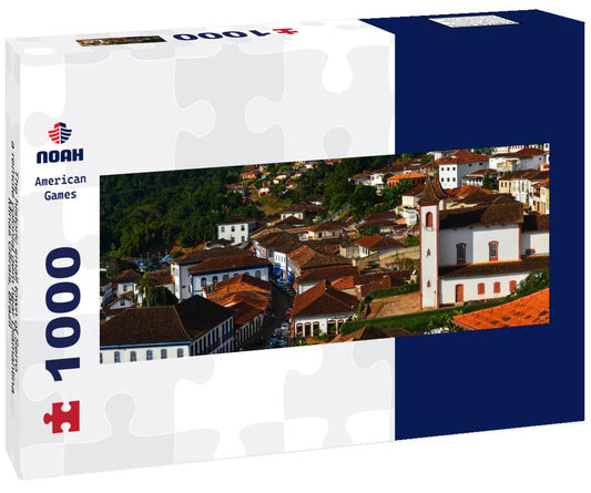 Noah Jigsaw Puzzle The historic small town of Serro, a remote colonial gem near Diamantina, Minas Gerais, Brazil panorama 1000 pieces