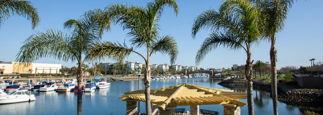Noah Jigsaw Puzzle Day time view of the coastal skyline of Oxnard, California, USA panorama 1000 pieces