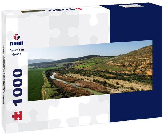 Noah Jigsaw Puzzle Tunisian Landscape - Oued Mellegue -Northern Tunisia panorama 1000 pieces
