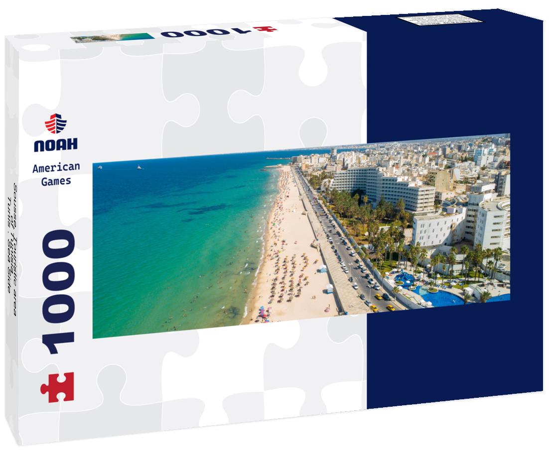 Noah Jigsaw Puzzle Sousse, Touristic area of Tunisia - Tunis . Sea Side, Tunisia from the sky panorama 1000 pieces