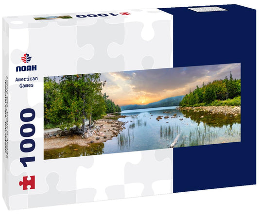 Noah Jigsaw Puzzle scenic lake Jordan in Arcadia National Park, Bar Harbor panorama 1000 pieces