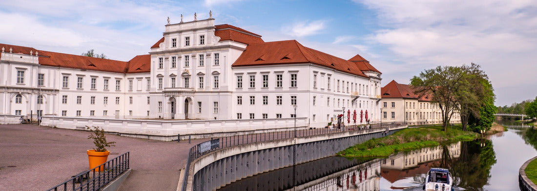 the baroque palace in Oranienburg on the Havel 1000pc Panoramic Puzzle