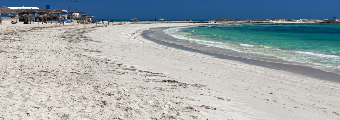 Noah Jigsaw Puzzle Beautiful view of the lagoon, the coast, the white sandy beach and the blue sea. Djerba Island, Tunisia panorama 1000 pieces