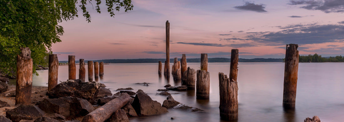 Noah Jigsaw Puzzle View of the old pier in Timra Nature Reserve, Sweden panorama 1000 pieces