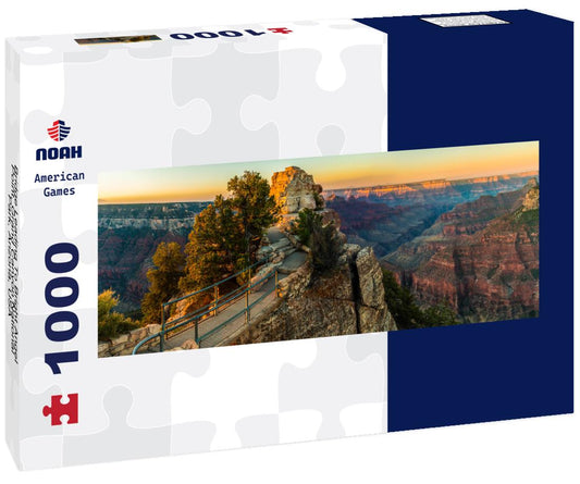 Noah Jigsaw Puzzle Bridge Leading To Bright Angel Point, Grand Canyon National Park, Arizona, USA panorama 1000 pieces