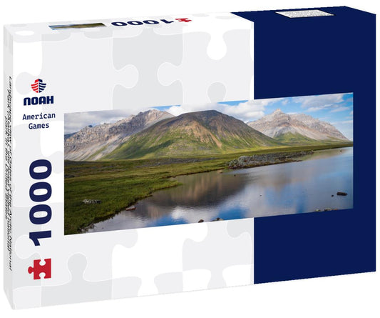 Noah Jigsaw Puzzle Landscape view of Gates of the Arctic National Park (Alaska), the least visited national park in the United States panorama 1000 pieces