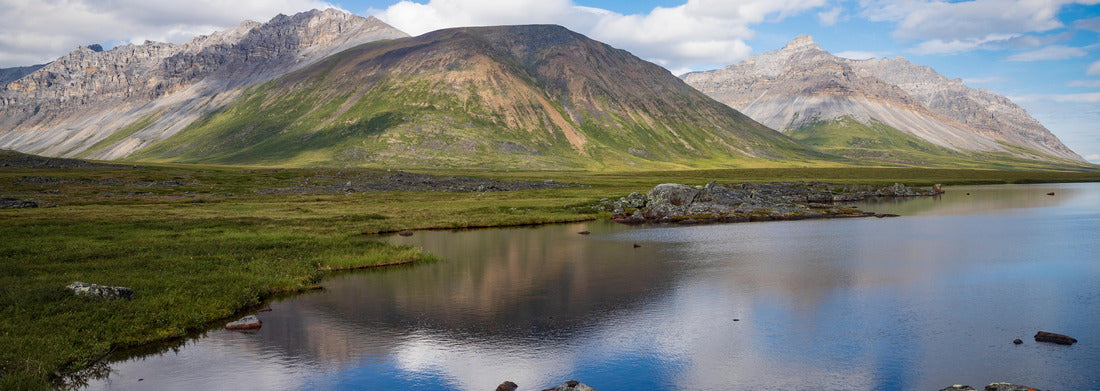 Noah Jigsaw Puzzle Landscape view of Gates of the Arctic National Park (Alaska), the least visited national park in the United States panorama 1000 pieces