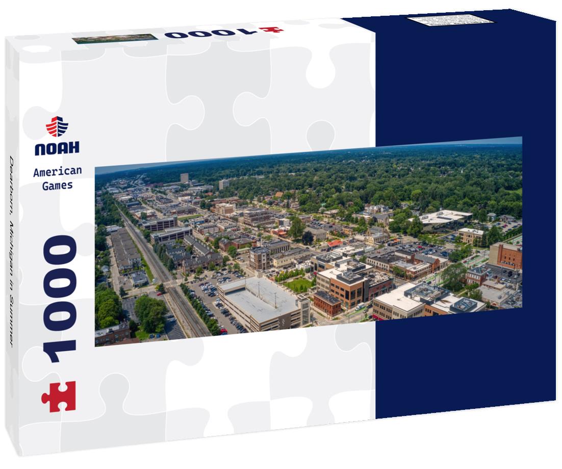 Noah Jigsaw Puzzle Dearborn, Michigan in Summer panorama 1000 pieces