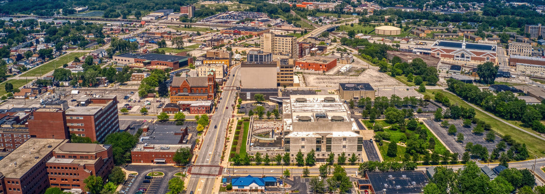 Noah Jigsaw Puzzle Hammond, Indiana during Summer panorama 1000 pieces