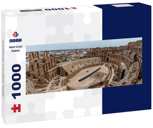 Noah Jigsaw Puzzle Amphitheater of El Jem in Tunisia panorama 1000 pieces