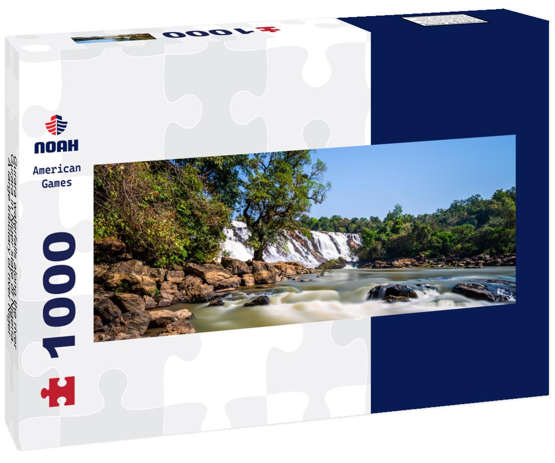 Noah Jigsaw Puzzle Gurara waterfalls along the river Gurara in Niger state of Nigeria. A large tributary of river Niger panorama 1000 pieces