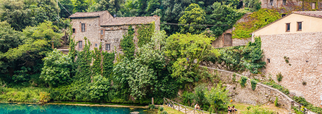 Noah Jigsaw Puzzle A view of the small village of Stifone, on the Nera river. Umbria, Terni, Italy panorama 1000 pieces