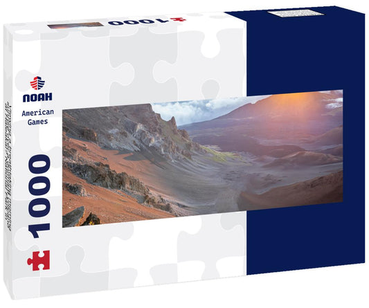Noah Jigsaw Puzzle Viewing a breathtaking morning sunrise over a dormant volcano at Haleakala National Park in Haleakala, Maui, Hawaii panorama 1000 pieces