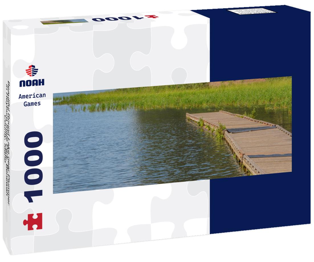 Noah Jigsaw Puzzle Beautiful Round Lake near Plummer in Heyburn State Park, Benewah County, Idaho panorama 1000 pieces
