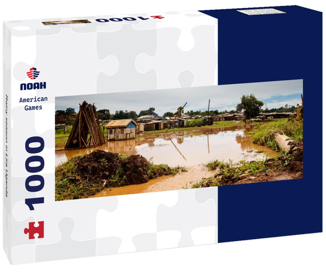 Noah Jigsaw Puzzle Rainy season in Lira Uganda panorama 1000 pieces