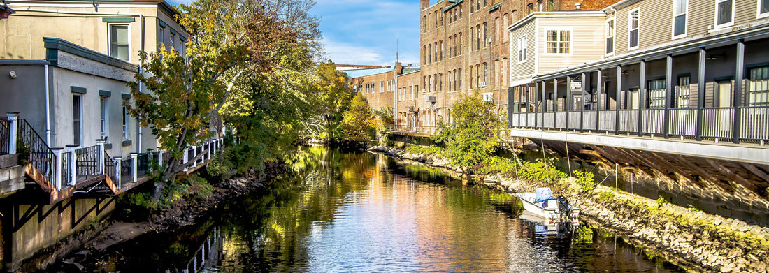 Westerly is a town on the southwestern shoreline of Washington County, Rhode Island 1000pc Panoramic Puzzle