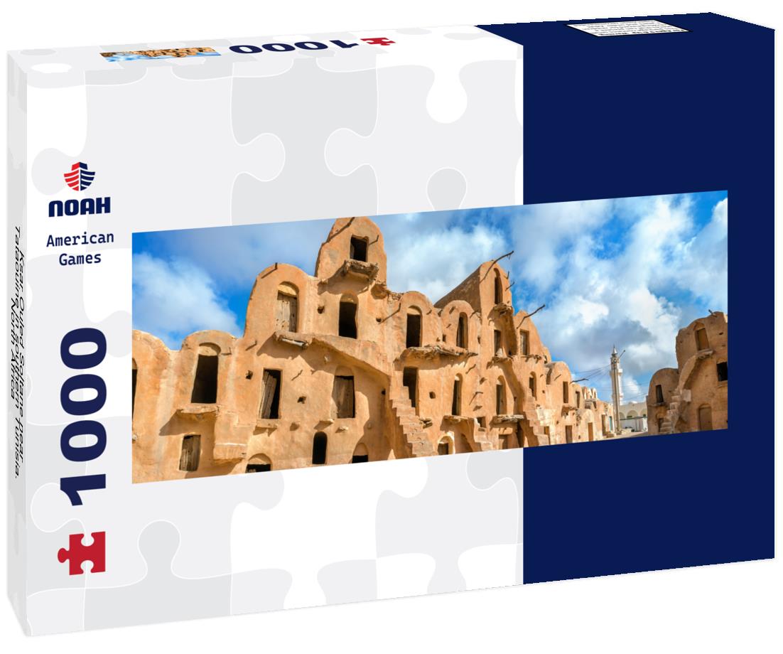 Noah Jigsaw Puzzle Ksar Ouled Soltane near Tataouine in southern Tunisia. North Africa panorama 1000 pieces
