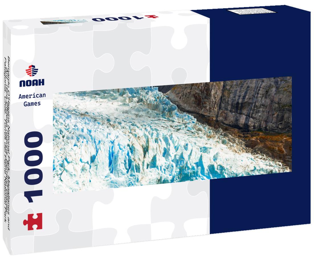 Noah Jigsaw Puzzle Bernardo O'Higgins National Park. Magallanes and Antártica Chilena regions. Serrano Glacier. Patagonia. Chile. Torres del Paine National Park panorama 1000 pieces