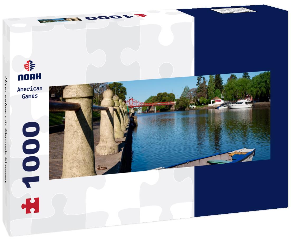 Noah Jigsaw Puzzle River estuary in Carmelo Uruguay panorama 1000 pieces