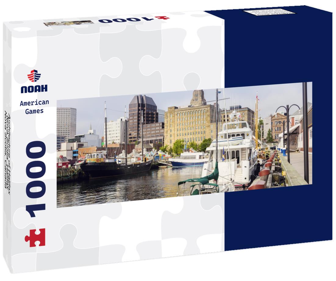 Noah Jigsaw Puzzle Architecture of Halifax, Nova Scotia. Halifax, Nova Scotia, Canada panorama 1000 pieces