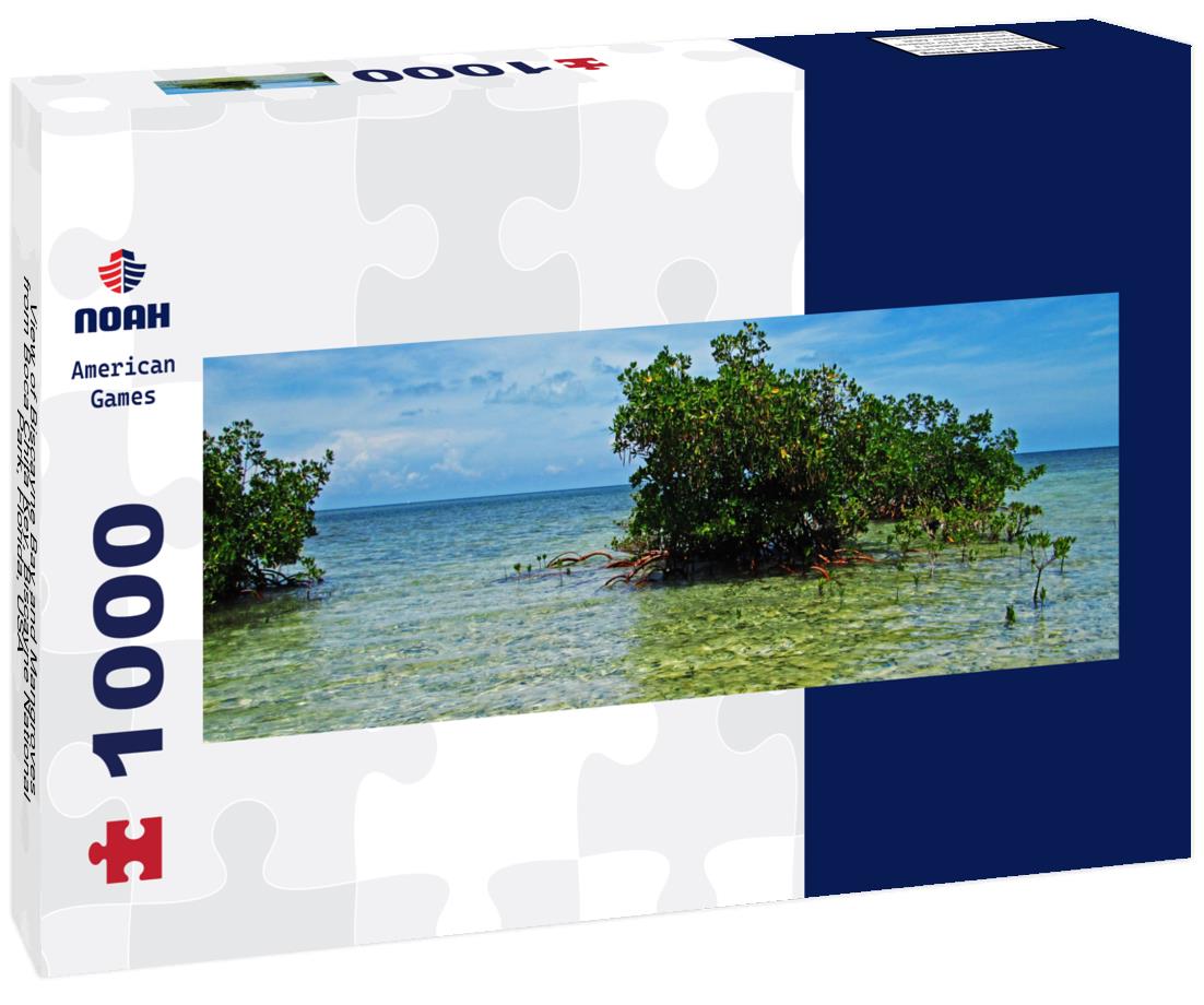 Noah Jigsaw Puzzle View of Biscayne Bay and Mangroves from Boca Chita Key, Biscayne National Park, Florida, USA panorama 1000 pieces