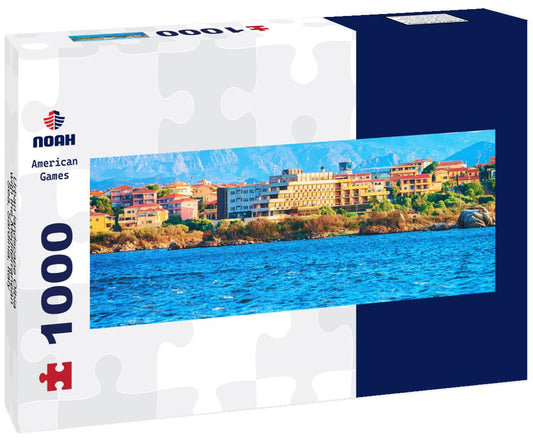 Noah Jigsaw Puzzle Urban landscape Olbia with the Mediterranean Sea, Sardinia, Italy panorama 1000 pieces